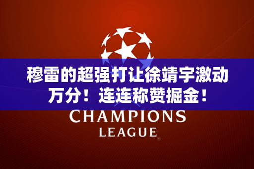 穆雷的超强打让徐靖宇激动万分！连连称赞掘金！