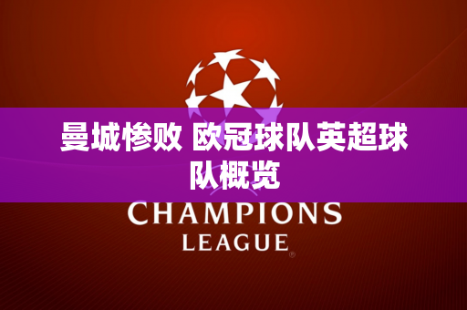 曼城惨败 欧冠球队英超球队概览